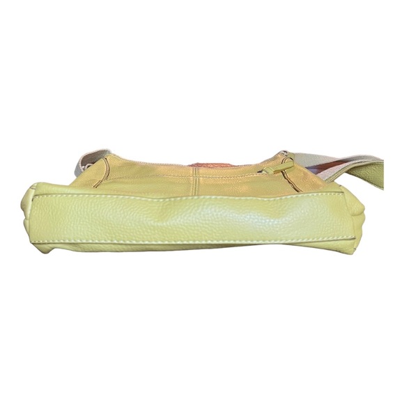 The Sak Iris Leather Crossbody Bag in Bright Lemon Yellow - Picture 5 of 16